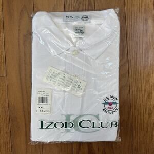 Vintage US Open 1993 Baltusrol Polo Golf Izod Club Mens Size XXL White NWT